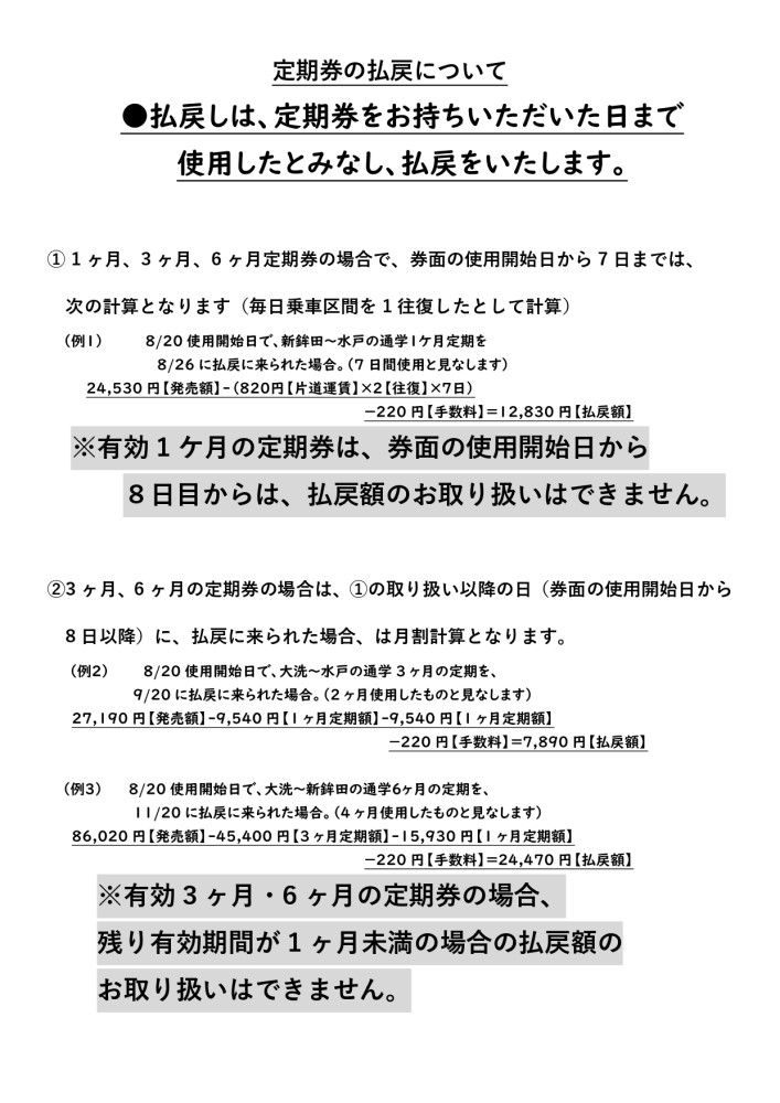 緊急事態宣言に伴う定期券の払い戻しの事例 Jr西日本 記憶の奈良